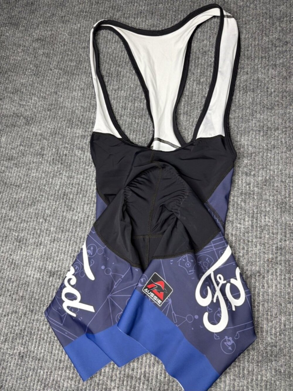 Aussie Findlay Men's Ford Brand Padded Cycling Singlet Medium